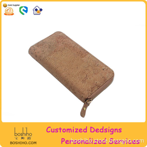 Boshiho Wholesale Custom Cork Wallet Vegan